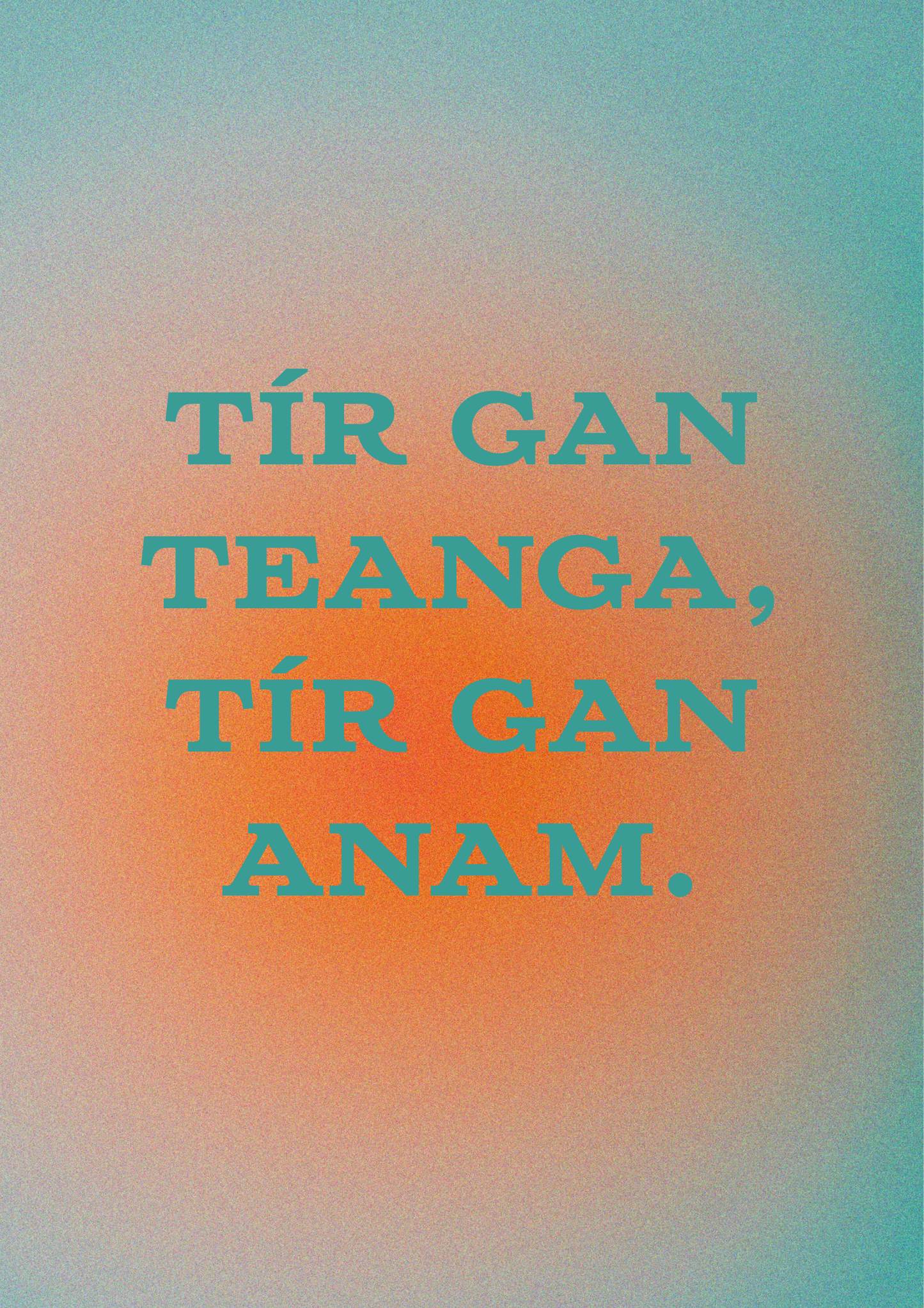 Irish designs, designs as Gaeilge - posters, canvas, frames